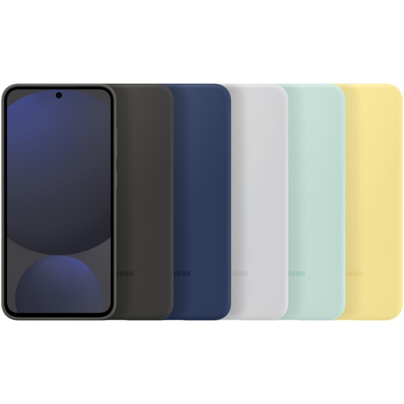 Buy Samsung Silicone Case - Galaxy S24 FE - Soft-Touch Silicone Back Cover, Black in Cyprus, Nicosia, Limassol, Larnaka, Pafos