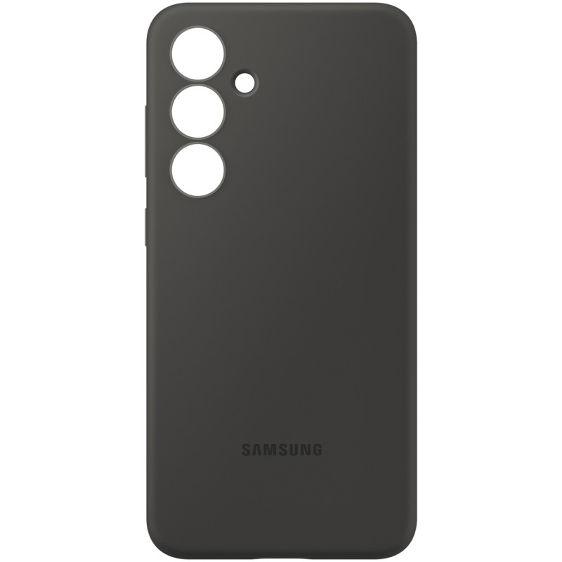 Buy Samsung Silicone Case - Galaxy S24 FE - Soft-Touch Silicone Back Cover, Black in Cyprus, Nicosia, Limassol, Larnaka, Pafos