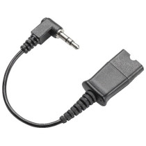 HP Poly 3.5mm to QD Cable - 3M - Black, Quick-Disconnect Headset Cable — Buy in Cyprus with Fast Delivery