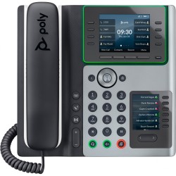 Buy Poly Edge E450 IP Desk Phone - Black - 8 Lines, 3.5" IPS, PoE, Bluetooth 5.0... in Cyprus, Nicosia, Limassol, Larnaka, Pafos