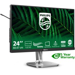 Buy Philips 24B2G5301 - 23.8in (60.5cm) IPS FHD Monitor - USB-C PD100W, HDMI & D... in Cyprus, Nicosia, Limassol, Larnaka, Pafos