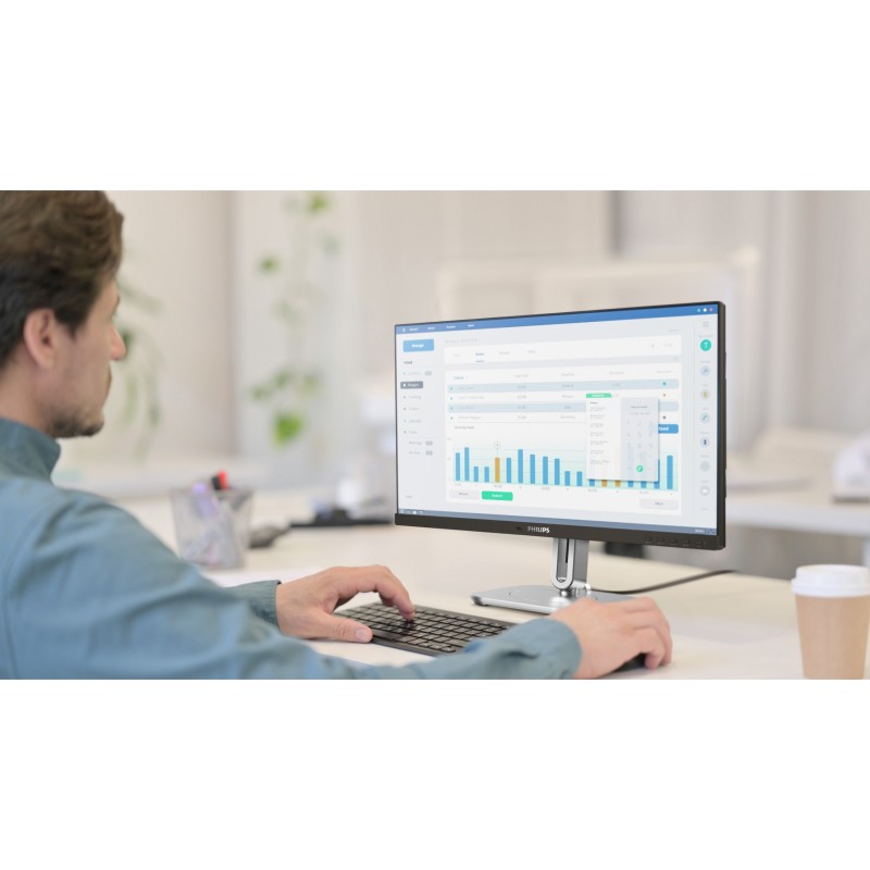 Buy Philips 24B2G5301 - 23.8in (60.5cm) IPS FHD Monitor - USB-C PD100W, HDMI & D... in Cyprus, Nicosia, Limassol, Larnaka, Pafos