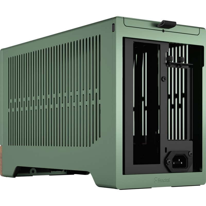 Buy Fractal Design Terra Jade - Mini-ITX SFF PC Case - Green, Aluminium & Walnut... in Cyprus, Nicosia, Limassol, Larnaka, Pafos
