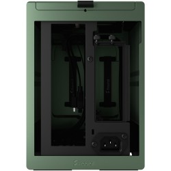 Fractal Design Terra Jade Mini-ITX SFF PC Case - Green, Aluminium & Walnut (Boxed) — Buy in Cyprus with Fast Delivery