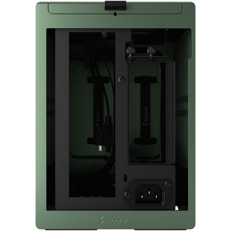 Buy Fractal Design Terra Jade - Mini-ITX SFF PC Case - Green, Aluminium & Walnut... in Cyprus, Nicosia, Limassol, Larnaka, Pafos