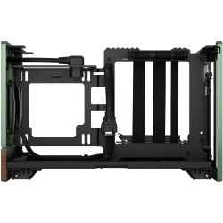 Buy Fractal Design Terra Jade - Mini-ITX SFF PC Case - Green, Aluminium & Walnut... in Cyprus, Nicosia, Limassol, Larnaka, Pafos