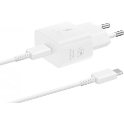 Buy Samsung 25W USB-C Fast Charger - EP-T2510 - 1m Cable, White, PPS Super Fast ... in Cyprus, Nicosia, Limassol, Larnaka, Pafos
