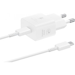 Buy Samsung 25W USB-C Fast Charger - EP-T2510 - 1m Cable, White, PPS Super Fast ... in Cyprus, Nicosia, Limassol, Larnaka, Pafos