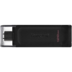 Buy Kingston DataTraveler 70 - 128GB USB-C 3.2 Gen 1 Flash Drive - Black in Cyprus, Nicosia, Limassol, Larnaka, Pafos
