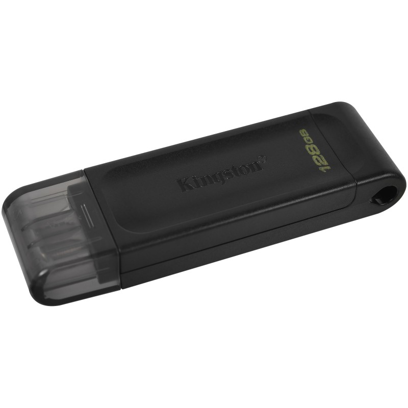 Buy Kingston DataTraveler 70 - 128GB USB-C 3.2 Gen 1 Flash Drive - Black in Cyprus, Nicosia, Limassol, Larnaka, Pafos