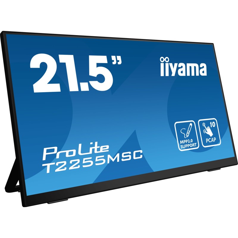 iiyama ProLite T2255MSC-B1 21.5" FHD PCAP 10pt Touch IPS Monitor (Boxed) — Buy in Cyprus with Fast Delivery