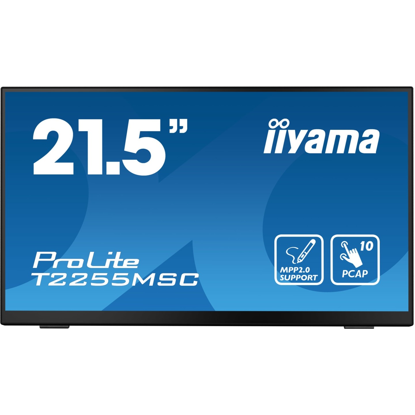 iiyama ProLite T2255MSC-B1 21.5" FHD PCAP 10pt Touch IPS Monitor (Boxed) — Buy in Cyprus with Fast Delivery
