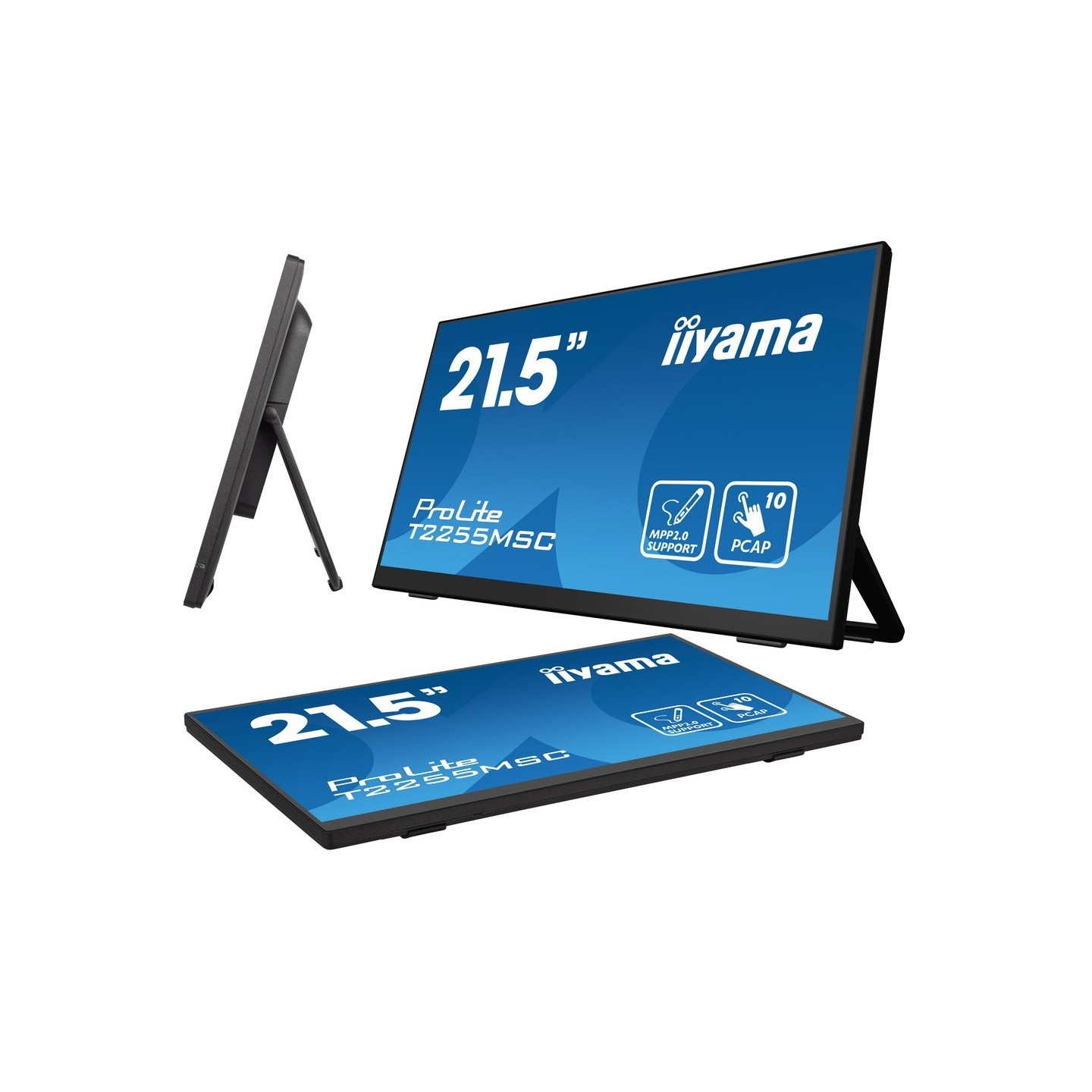 iiyama ProLite T2255MSC-B1 21.5" FHD PCAP 10pt Touch IPS Monitor (Boxed) — Buy in Cyprus with Fast Delivery