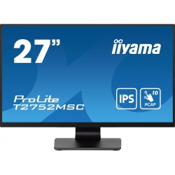 Buy iiyama ProLite T2752MSC-B1 - 27in FHD IPS 10pt PCAP Touch Monitor, 60Hz, 5ms... in Cyprus, Nicosia, Limassol, Larnaka, Pafos