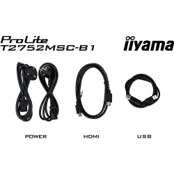 Buy iiyama ProLite T2752MSC-B1 - 27in FHD IPS 10pt PCAP Touch Monitor, 60Hz, 5ms... in Cyprus, Nicosia, Limassol, Larnaka, Pafos