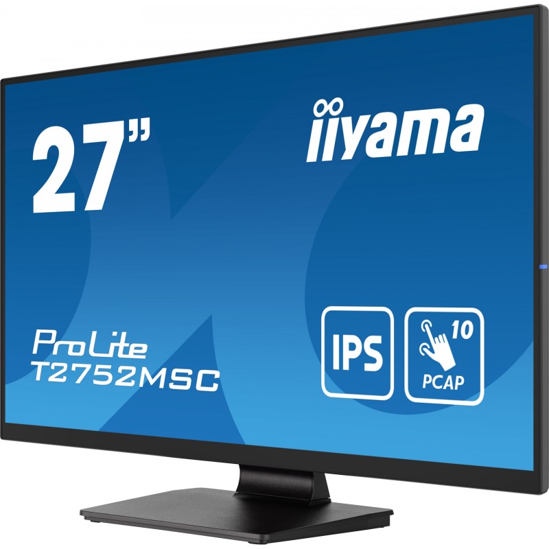 Buy iiyama ProLite T2752MSC-B1 - 27in FHD IPS 10pt PCAP Touch Monitor, 60Hz, 5ms... in Cyprus, Nicosia, Limassol, Larnaka, Pafos
