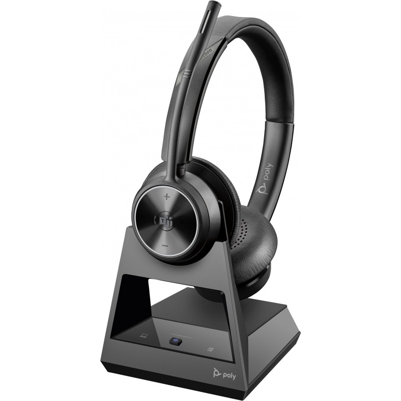 Buy Poly Savi 7320 UC - DECT Binaural Headset - Microsoft Teams Certified, Black... in Cyprus, Nicosia, Limassol, Larnaka, Pafos
