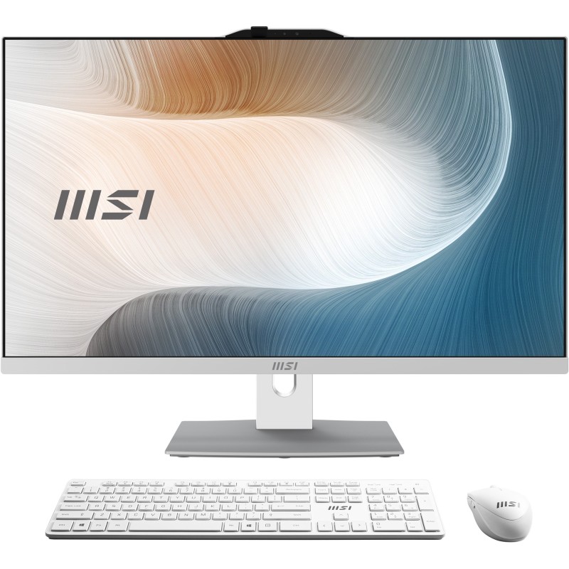 Buy MSI Modern AM272P 1M-838DE - 27-inch FHD IPS All-in-One - White, Intel Core ... in Cyprus, Nicosia, Limassol, Larnaka, Pafos