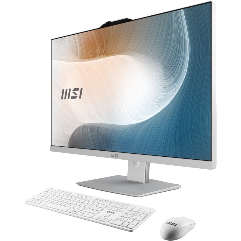 Buy MSI Modern AM272P 1M-838DE - 27-inch FHD IPS All-in-One - White, Intel Core ... in Cyprus, Nicosia, Limassol, Larnaka, Pafos