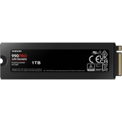 Buy Samsung 990 PRO - 1TB M.2 2280 NVMe PCIe Gen4 x4 SSD with Heatsink - Retail in Cyprus, Nicosia, Limassol, Larnaka, Pafos