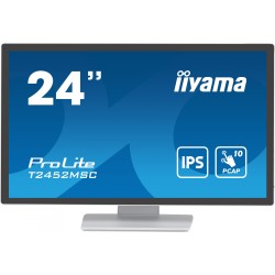 Buy iiyama ProLite T2452MSC-W1 - 23.8-inch IPS PCAP 10pt Touchscreen, Full HD, W... in Cyprus, Nicosia, Limassol, Larnaka, Pafos
