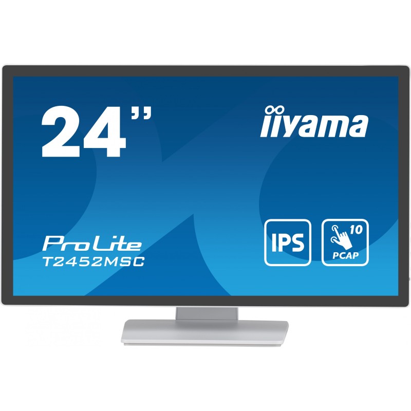 Buy iiyama ProLite T2452MSC-W1 - 23.8-inch IPS PCAP 10pt Touchscreen, Full HD, W... in Cyprus, Nicosia, Limassol, Larnaka, Pafos