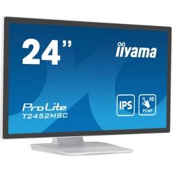 Buy iiyama ProLite T2452MSC-W1 - 23.8-inch IPS PCAP 10pt Touchscreen, Full HD, W... in Cyprus, Nicosia, Limassol, Larnaka, Pafos
