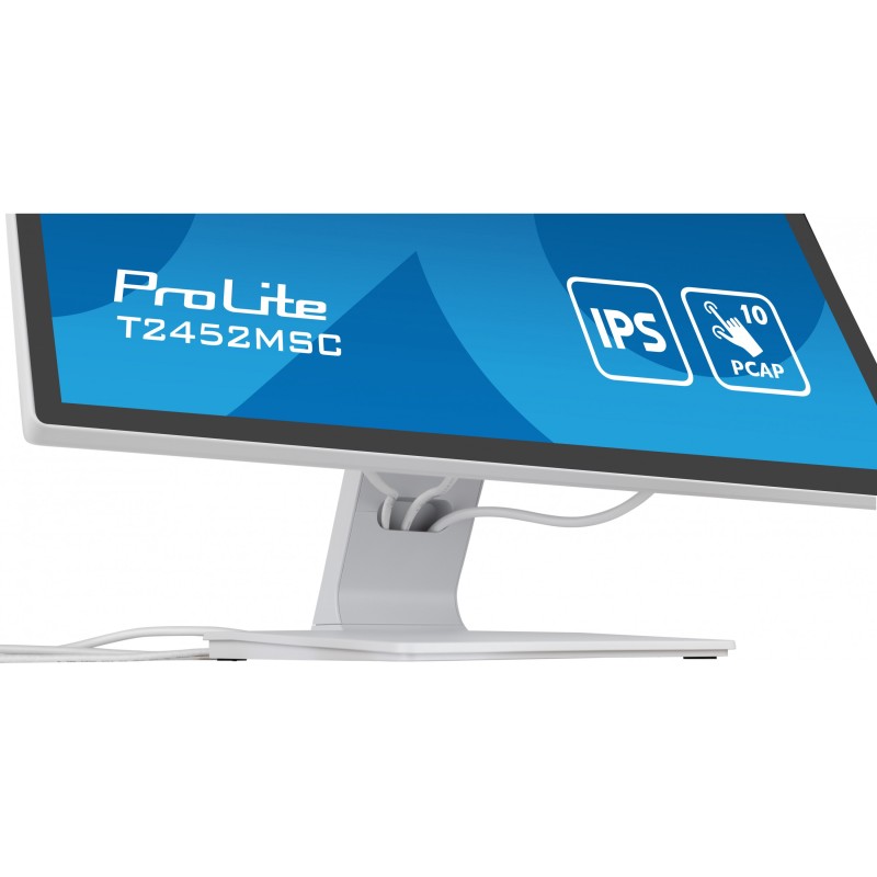 Buy iiyama ProLite T2452MSC-W1 - 23.8-inch IPS PCAP 10pt Touchscreen, Full HD, W... in Cyprus, Nicosia, Limassol, Larnaka, Pafos