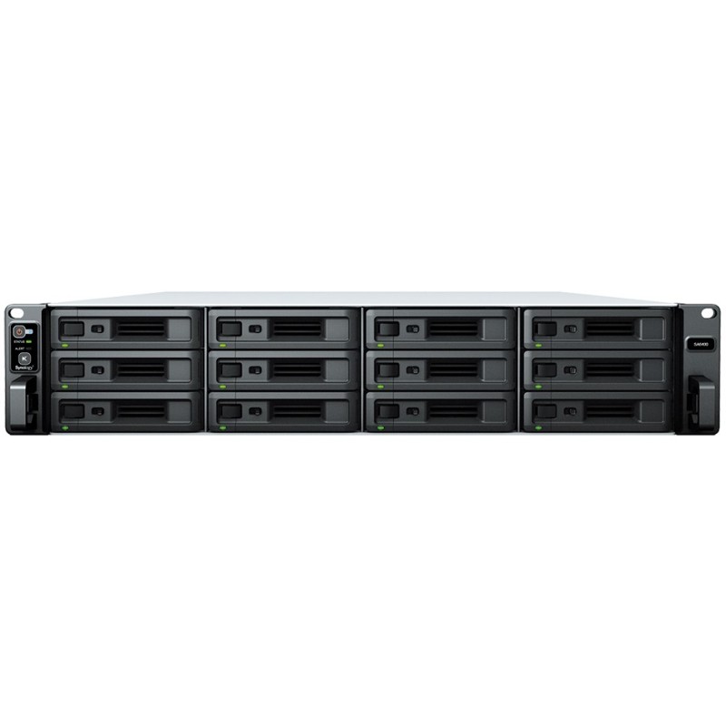 Buy Synology RackStation SA6400 - SA6400 - 12-Bay Black, 32GB DDR4, AMD EPYC 727... in Cyprus, Nicosia, Limassol, Larnaka, Pafos