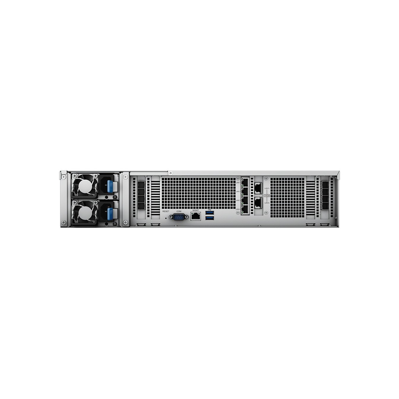 Synology RackStation SA6400 - SA6400 - 12-Bay Black, 32GB DDR4, AMD EPYC 7272 (2.9–3.2GHz), 2U, 10GbE