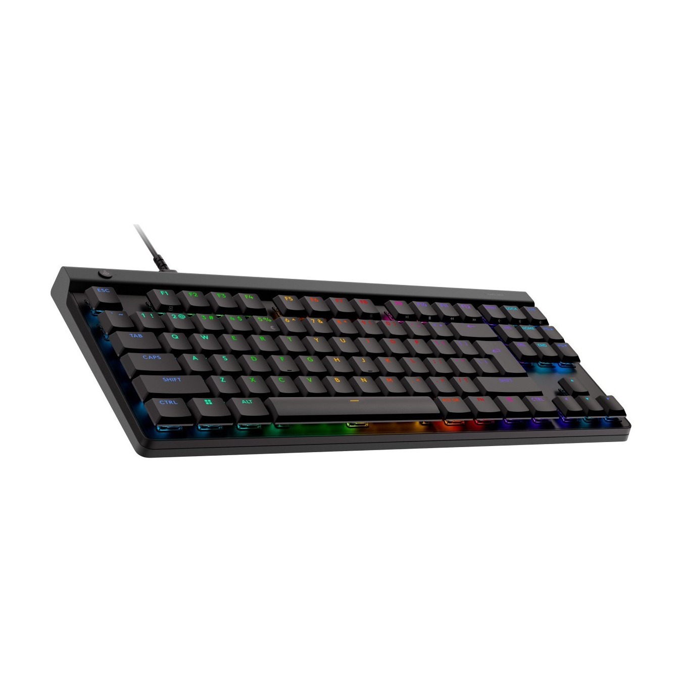 Logitech G515 TKL - Low-Profile GL Tactile Mechanical Keyboard, Tenkeyless, USB-C Wired, Per-Key RGB, Black (US)