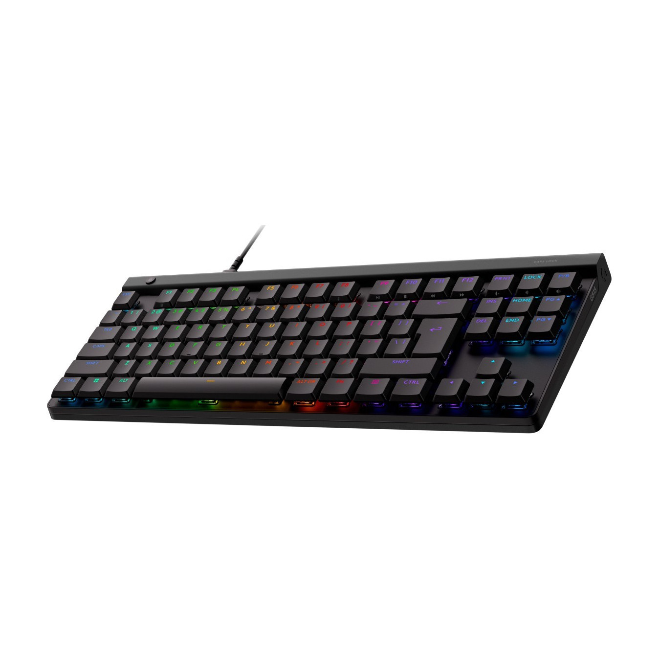 Logitech G515 TKL - Low-Profile GL Tactile Mechanical Keyboard, Tenkeyless, USB-C Wired, Per-Key RGB, Black (US)