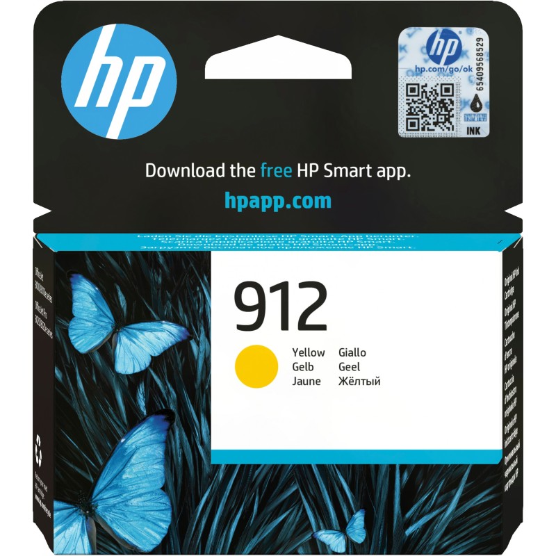Buy HP 912 Yellow Ink Cartridge - 912 - Original, Standard Yield Pigment Ink 2.9... in Cyprus, Nicosia, Limassol, Larnaka, Pafos