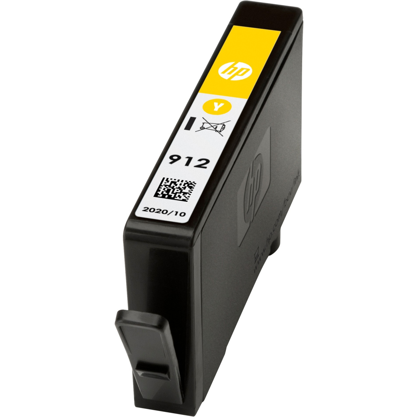 HP 912 Yellow Ink Cartridge - 912 - Original, Standard Yield Pigment Ink 2.9 ml (~315 pages)