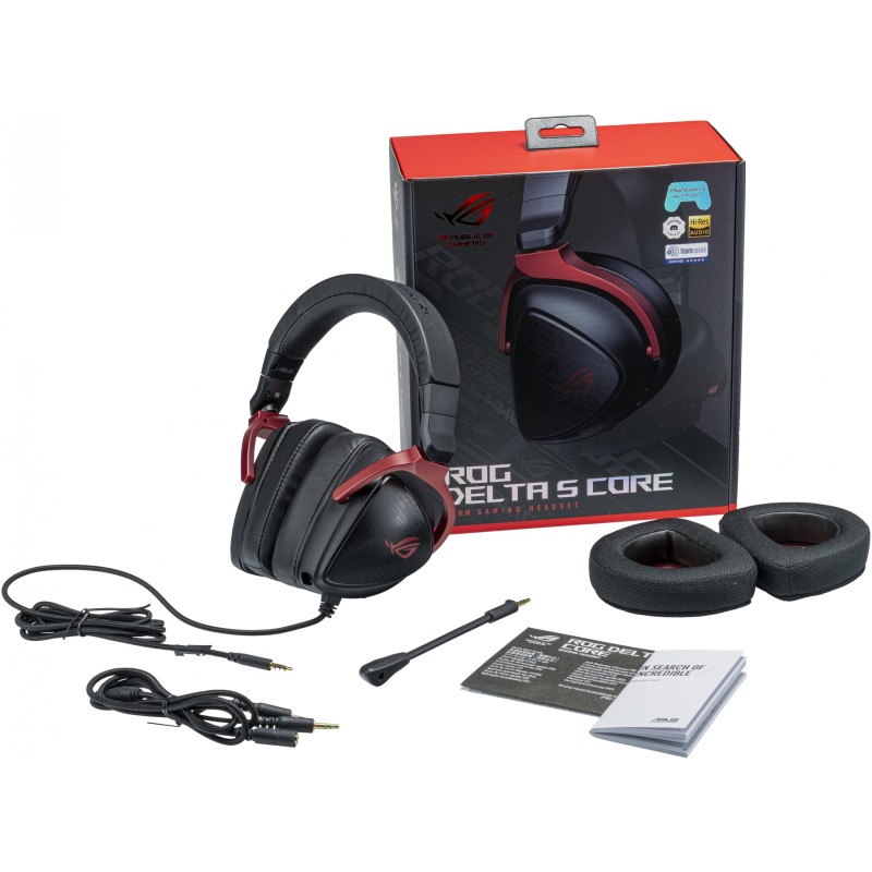Buy ASUS ROG Delta S Core - Wired Gaming Headset, Black, Virtual 7.1, 32Ω, 20??... in Cyprus, Nicosia, Limassol, Larnaka, Pafos