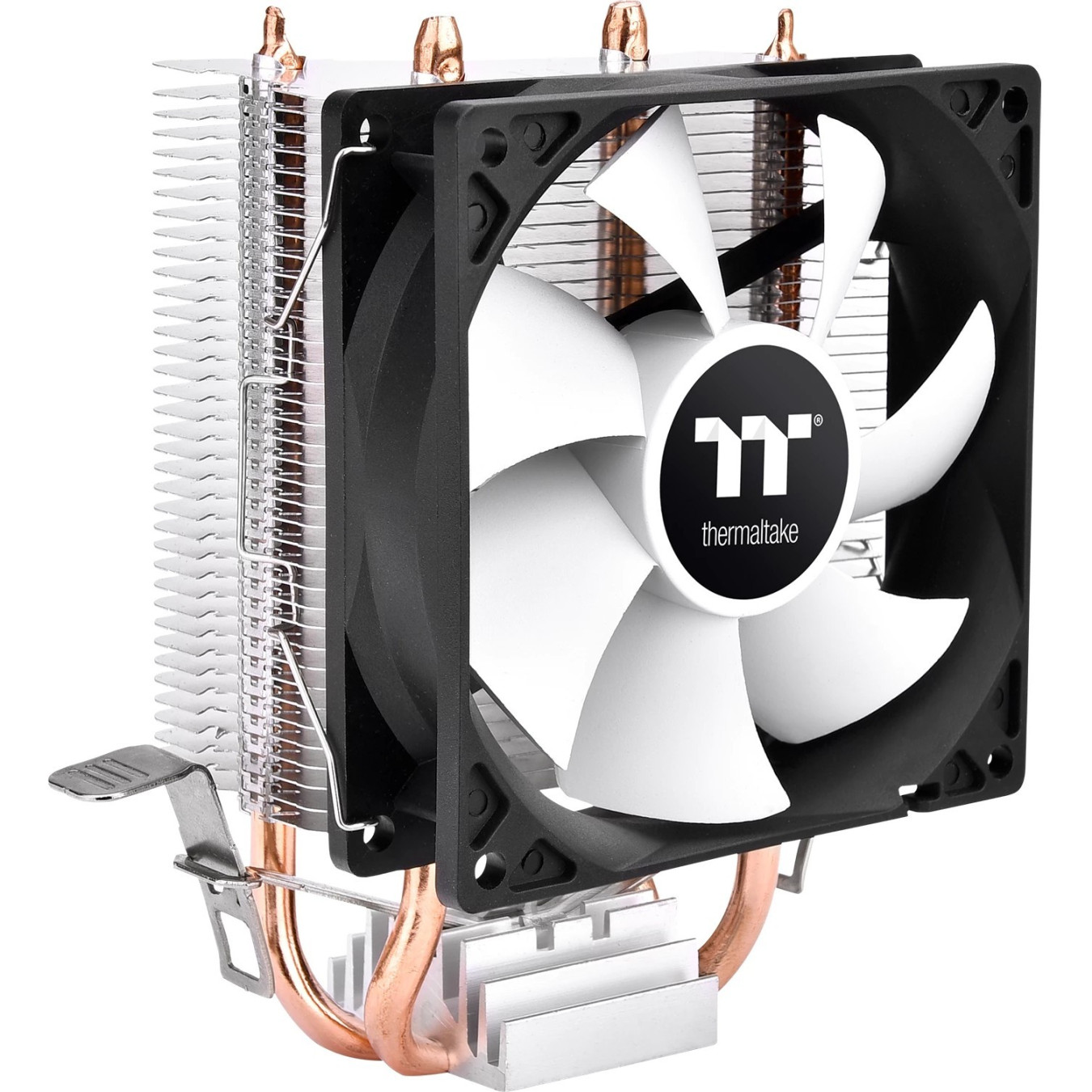 Thermaltake Contac 9 SE - 92mm CPU Air Cooler - Black/White, 120W TDP, 800-2000 RPM, 4-pin PWM
