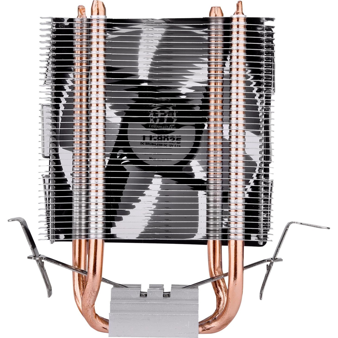 Thermaltake Contac 9 SE - 92mm CPU Air Cooler - Black/White, 120W TDP, 800-2000 RPM, 4-pin PWM