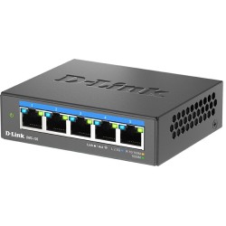 Buy D-Link DMS-105 - 5-Port 2.5G Unmanaged Multi-Gig Desktop Switch - Black in Cyprus, Nicosia, Limassol, Larnaka, Pafos