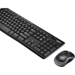Logitech MK270 Wireless Combo - Full-Size Spanish QWERTY Keyboard & Optical Mouse (Boxed) — Buy in Cyprus with Fast Delivery