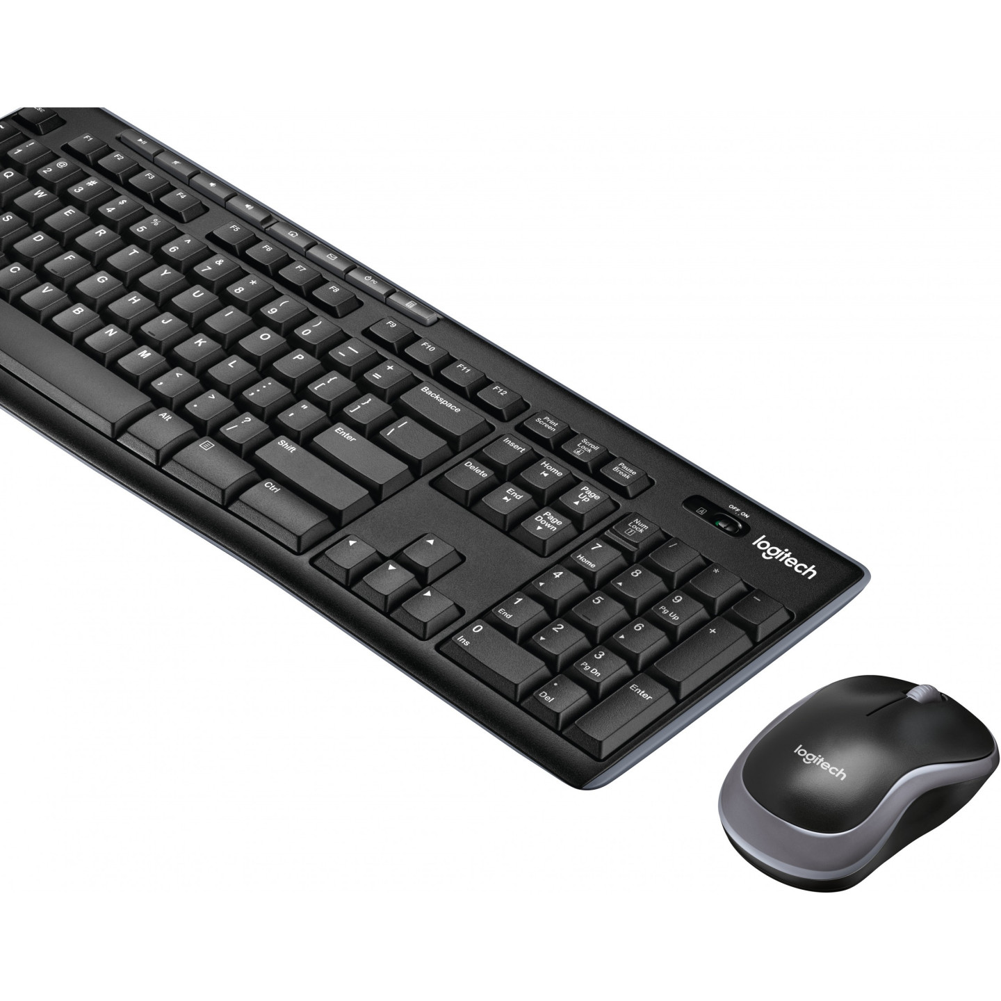 Logitech MK270 Wireless Combo - Full-Size Spanish QWERTY Keyboard & Optical Mouse (Boxed) — Buy in Cyprus with Fast Delivery