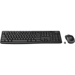 Logitech MK270 Wireless Combo - Full-Size Spanish QWERTY Keyboard & Optical Mouse (Boxed) — Buy in Cyprus with Fast Delivery