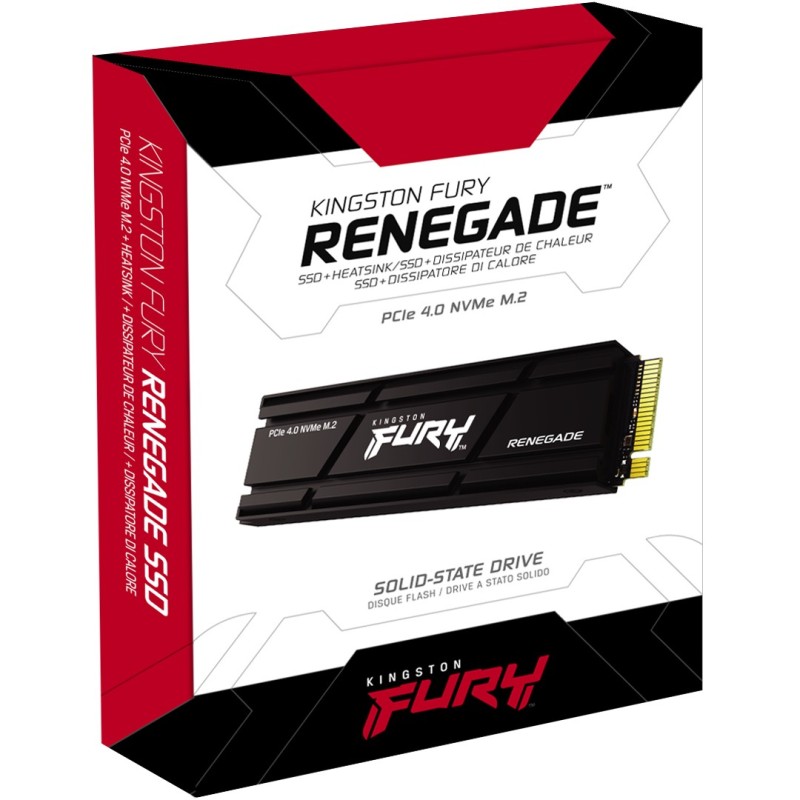 Buy Kingston Renegade M.2 NVMe SSD - 2TB - PCIe 4.0 Gen4, Phison E18 Controller,... in Cyprus, Nicosia, Limassol, Larnaka, Pafos