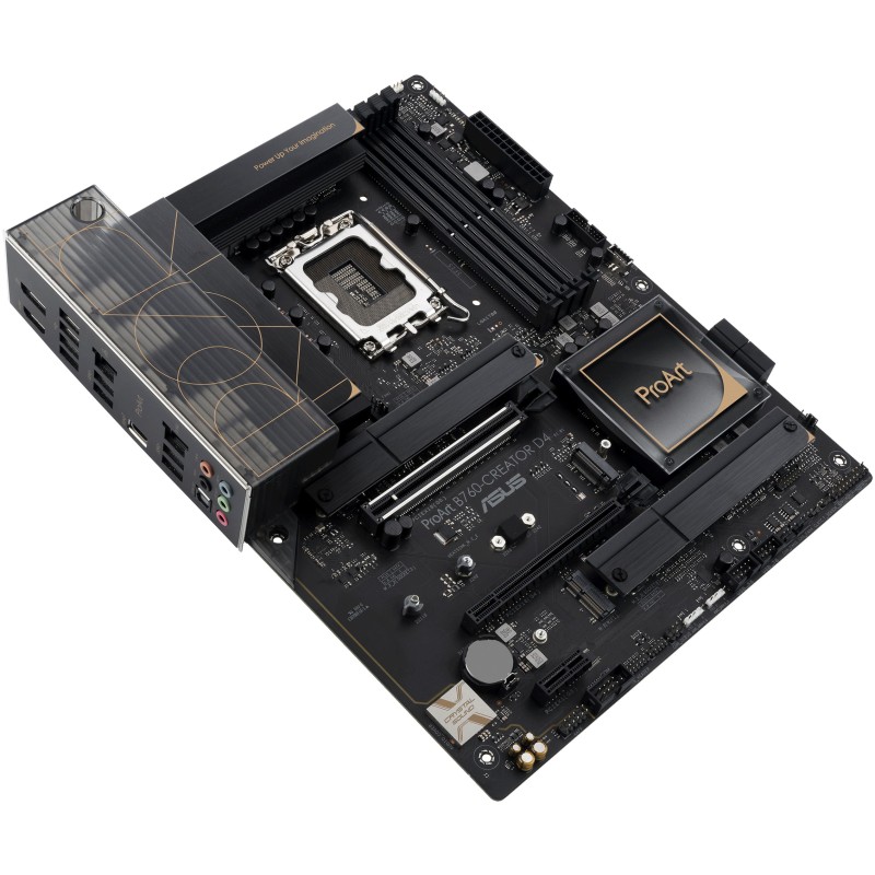 Buy ASUS ProArt B760-CREATOR D4 - LGA1700 ATX Motherboard, DDR4 128GB, Black, PC... in Cyprus, Nicosia, Limassol, Larnaka, Pafos