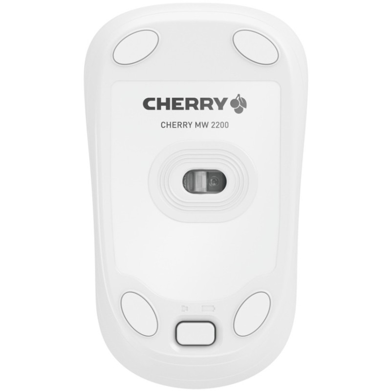 Buy CHERRY MW 2200 - Wireless Ambidextrous Mouse, 1300 DPI, Silent, White in Cyprus, Nicosia, Limassol, Larnaka, Pafos