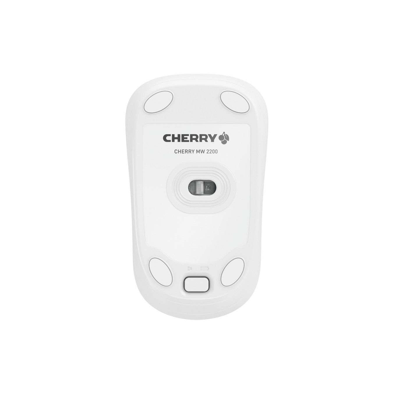 CHERRY MW 2200 - Wireless Ambidextrous Mouse, 1300 DPI, Silent, White — Buy in Cyprus with Fast Delivery