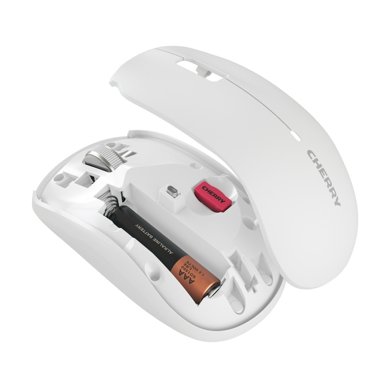 CHERRY MW 2200 - Wireless Ambidextrous Mouse, 1300 DPI, Silent, White — Buy in Cyprus with Fast Delivery