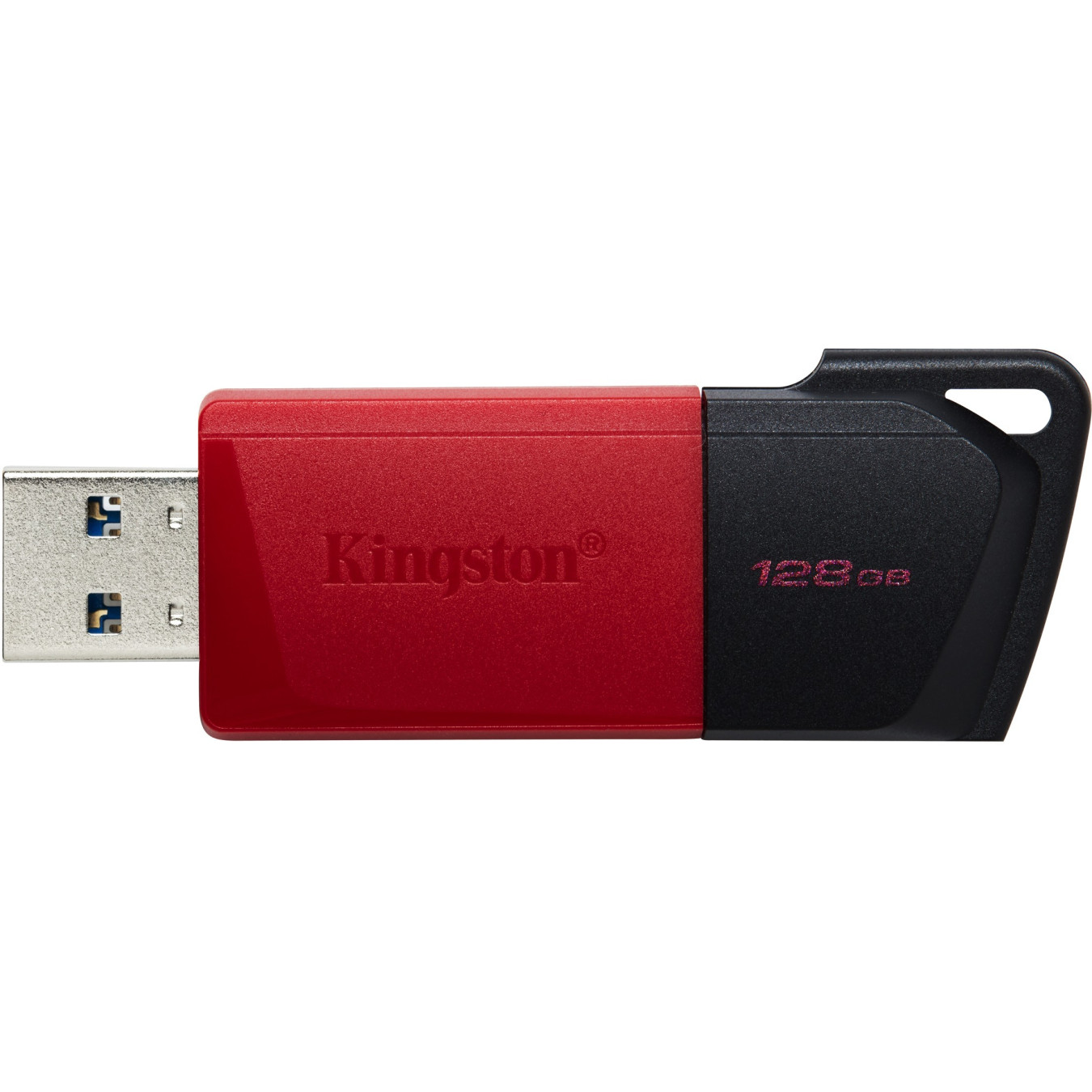 Kingston DataTraveler Exodia M - 128GB USB 3.2 Gen1 - Black/Red Slide USB-A Flash Drive — Buy in Cyprus with Fast Delivery
