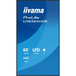 Buy iiyama LH6564UHS-B1AG - 65-inch 4K UHD Android Digital Signage Display, VA p... in Cyprus, Nicosia, Limassol, Larnaka, Pafos