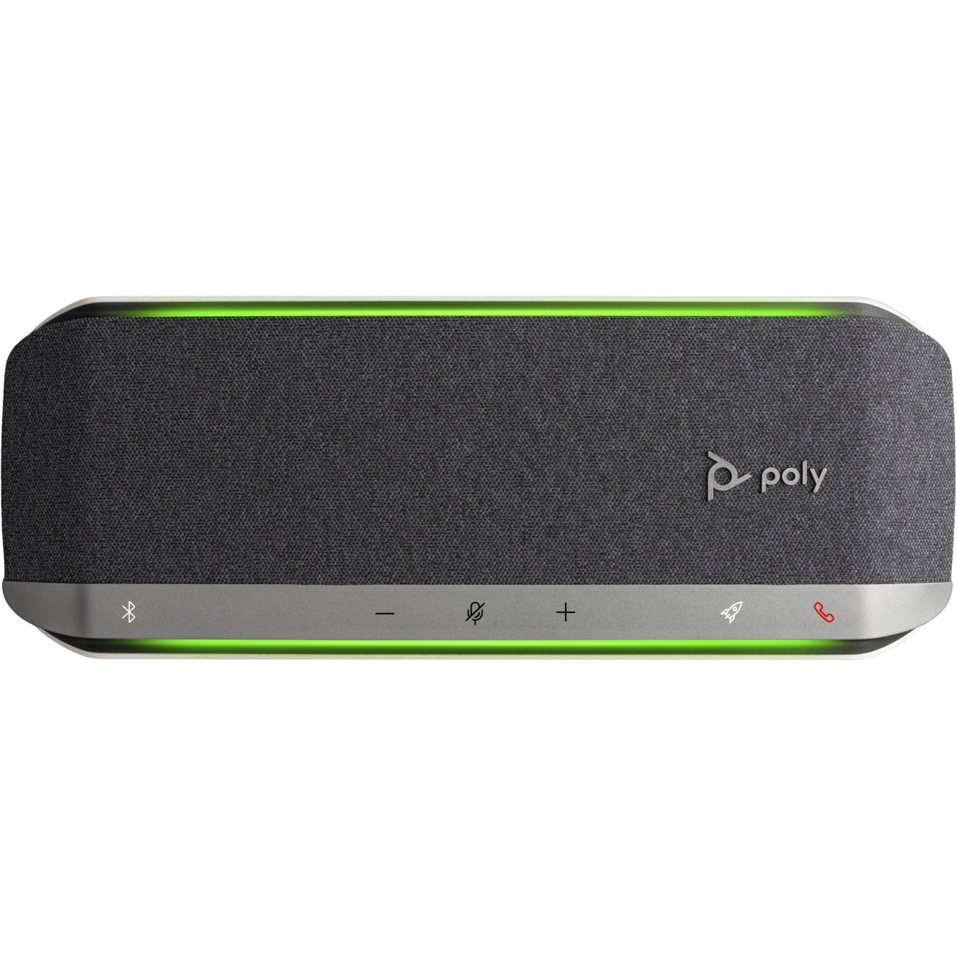 HP Poly Sync 40+ - Bluetooth 5.1 Conference Speakerphone - USB-A & USB-C, Black/Silver, IP64, 30h Battery