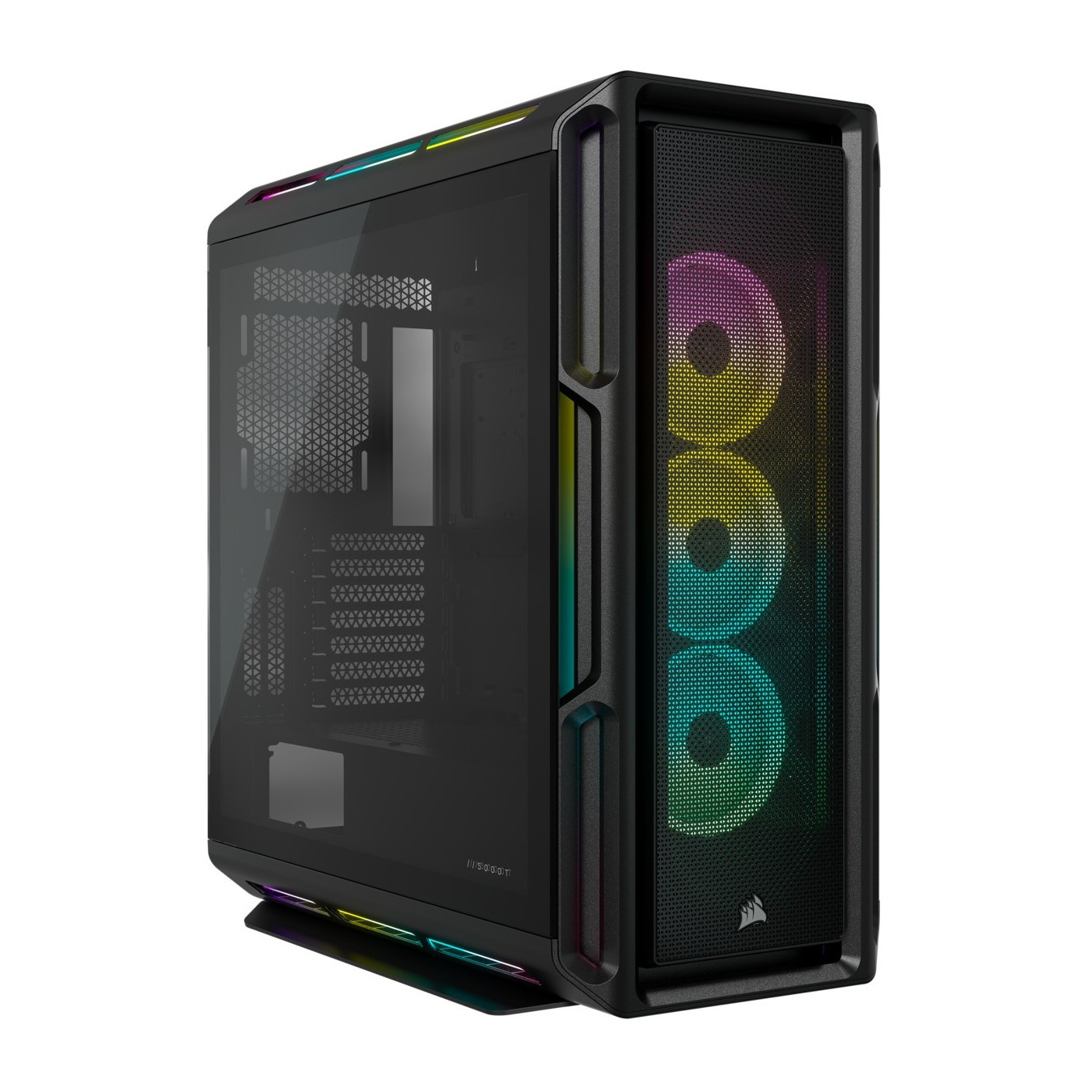 Corsair iCUE 5000T RGB Mid-Tower PC Case - CC-9011230-WW - Black, ATX, ARGB, Tempered Glass — Buy in Cyprus with Fast Delivery